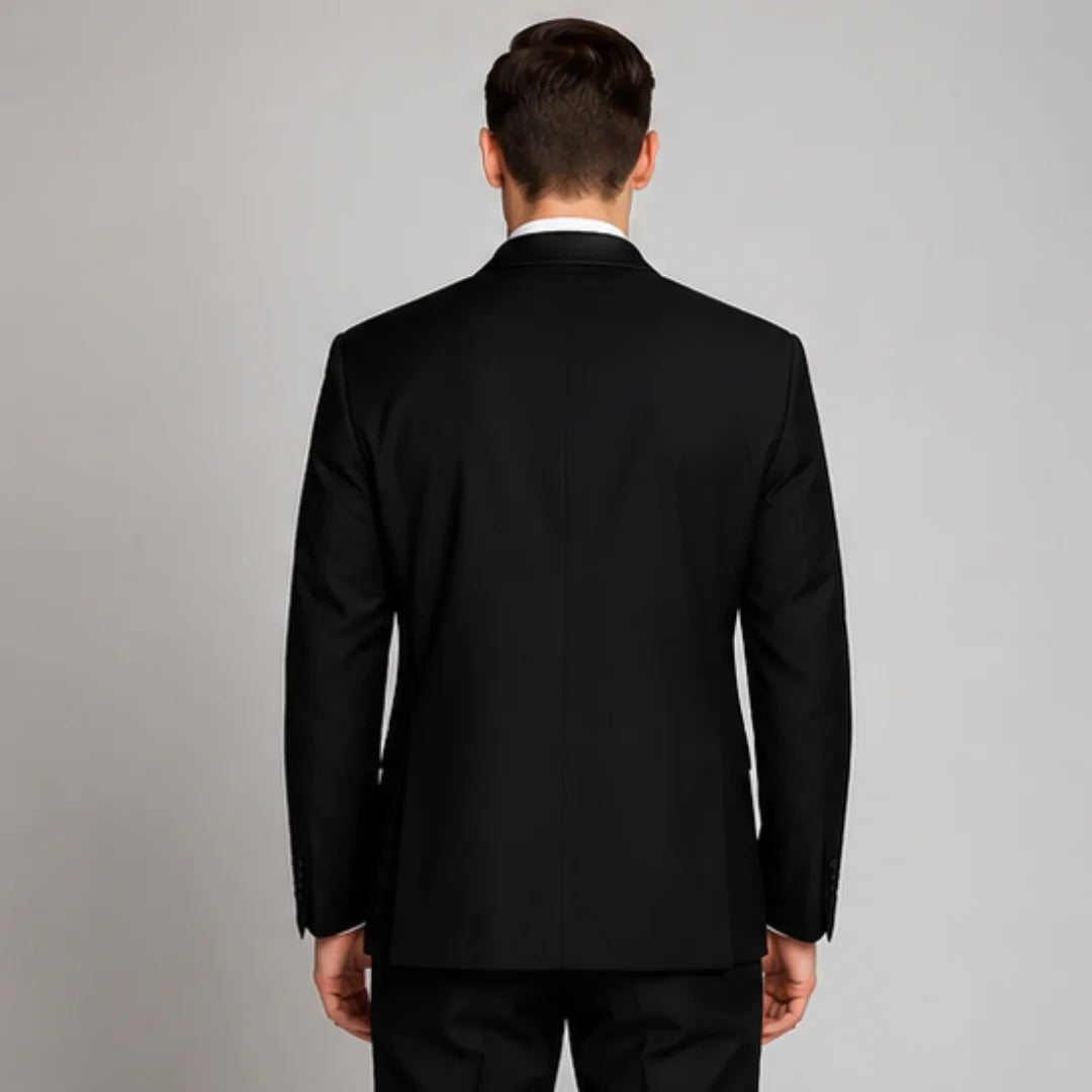 Heston Fine Twill Satin Suit