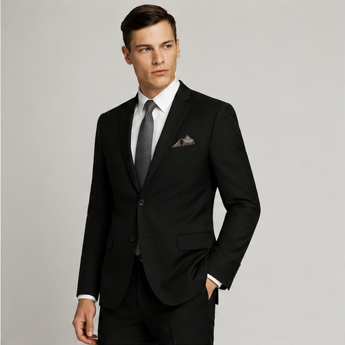 James Fine Twill Plain Suit