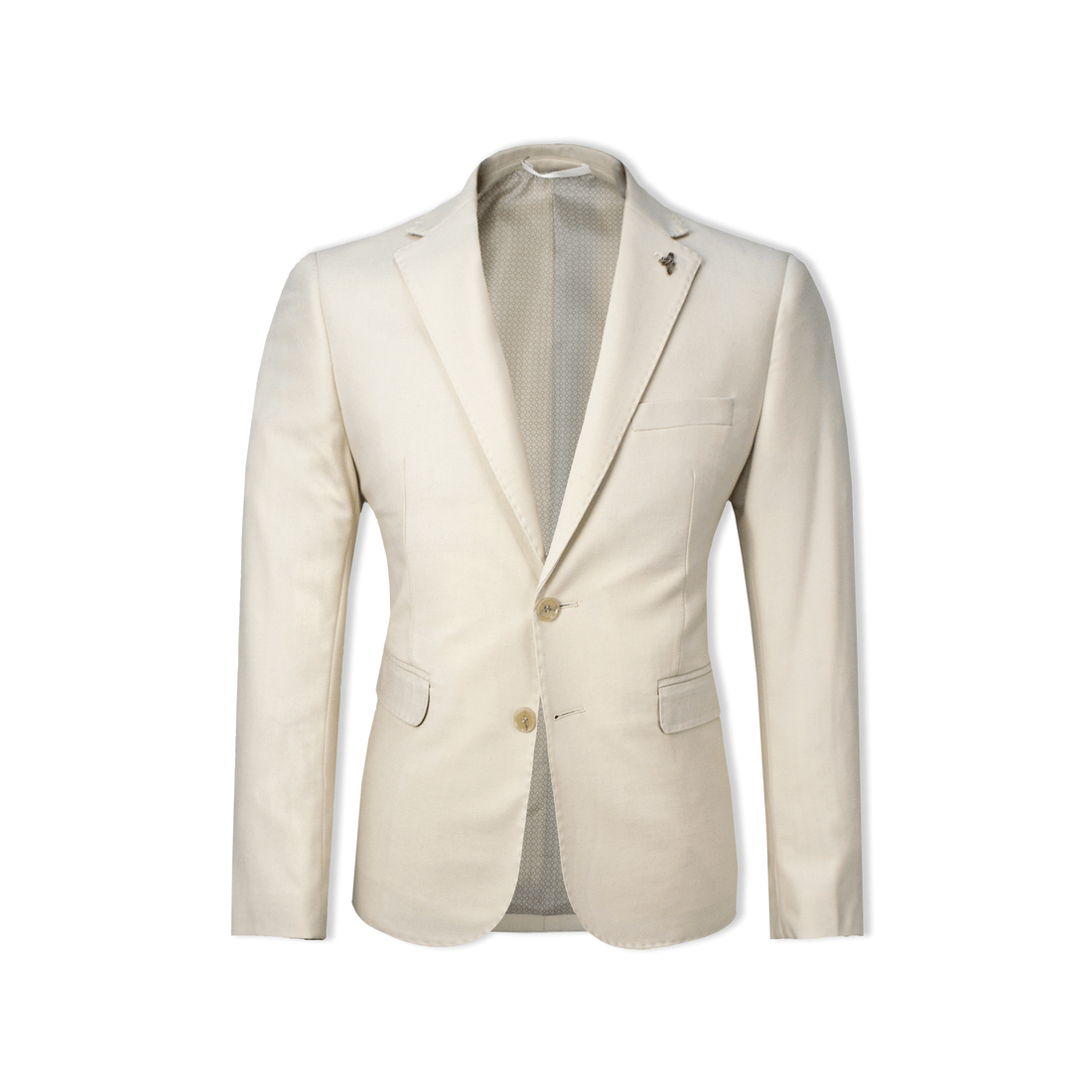 Matteo Notch Lapel Wool Blend With Stretch Suit