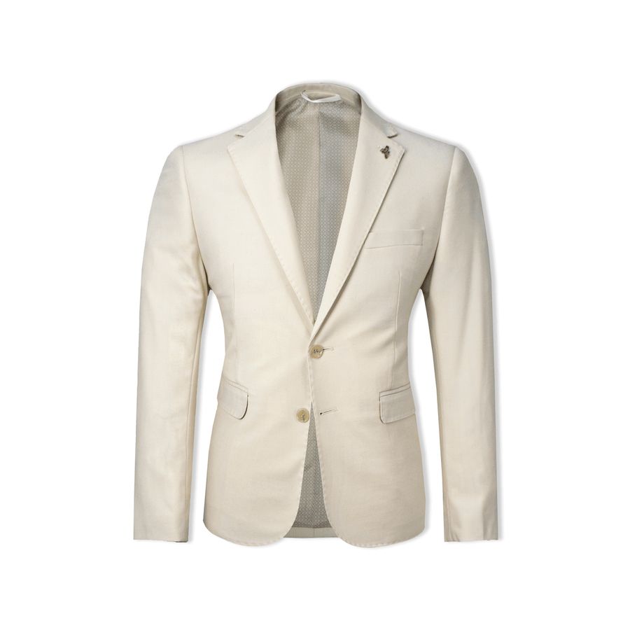 Matteo Notch Lapel Wool Blend With Stretch Suit