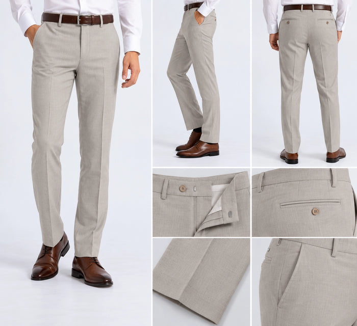 Harrison Plain Texture Pant