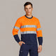 Orange/Navy