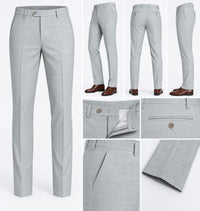 Langcaster Windowpane Check Pant