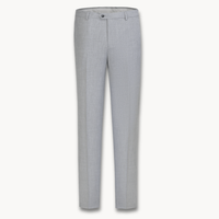 Stallone Plain Weave Stretch Suit Silver
