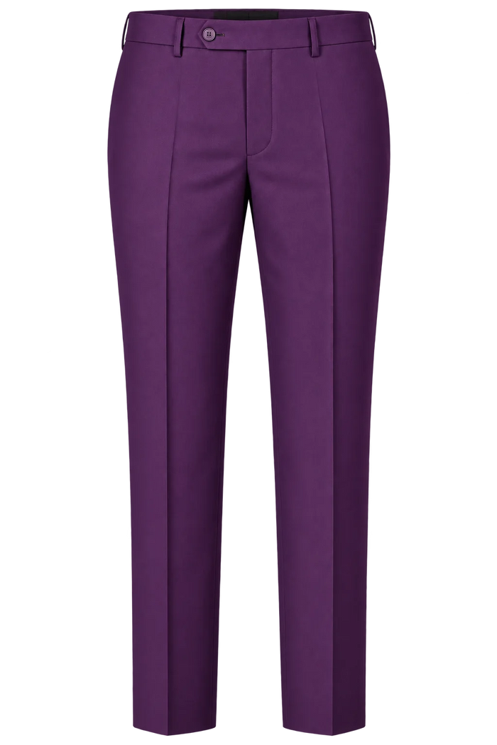 Vegas Fine Twill Plain Microfibre Pant