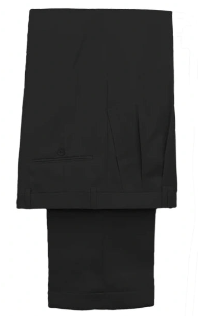 Vegas Fine Twill Plain Microfibre Pant