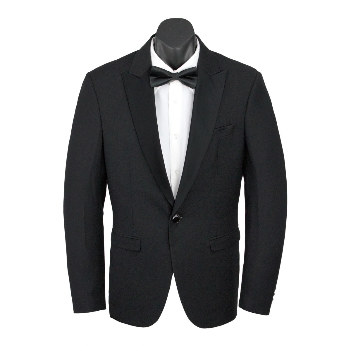 Edward Pin Dot Fine Texture Plain Lapel Suit