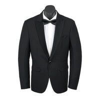 Edward Pin Dot Fine Texture Plain Lapel Suit