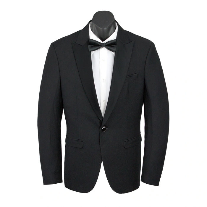 Edward Pin Dot Fine Texture Plain Lapel Suit