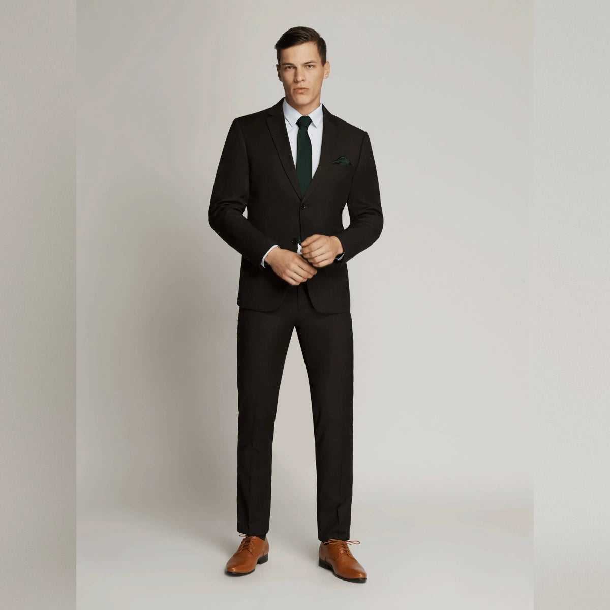 Bradley Birdseye Wool Blend Suit