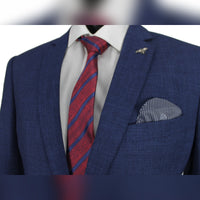 Houston Hopsack Weave Stretch Suit