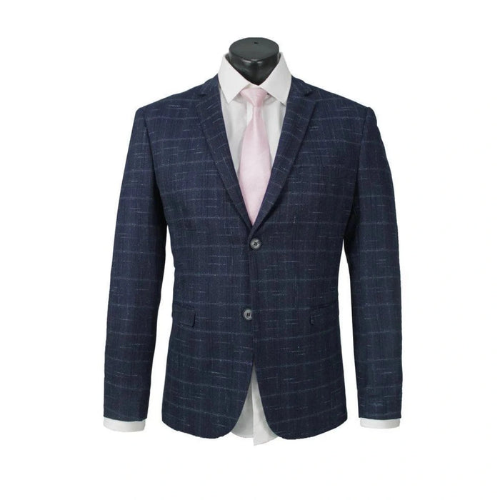 Peterson Slub Weave Check Suit