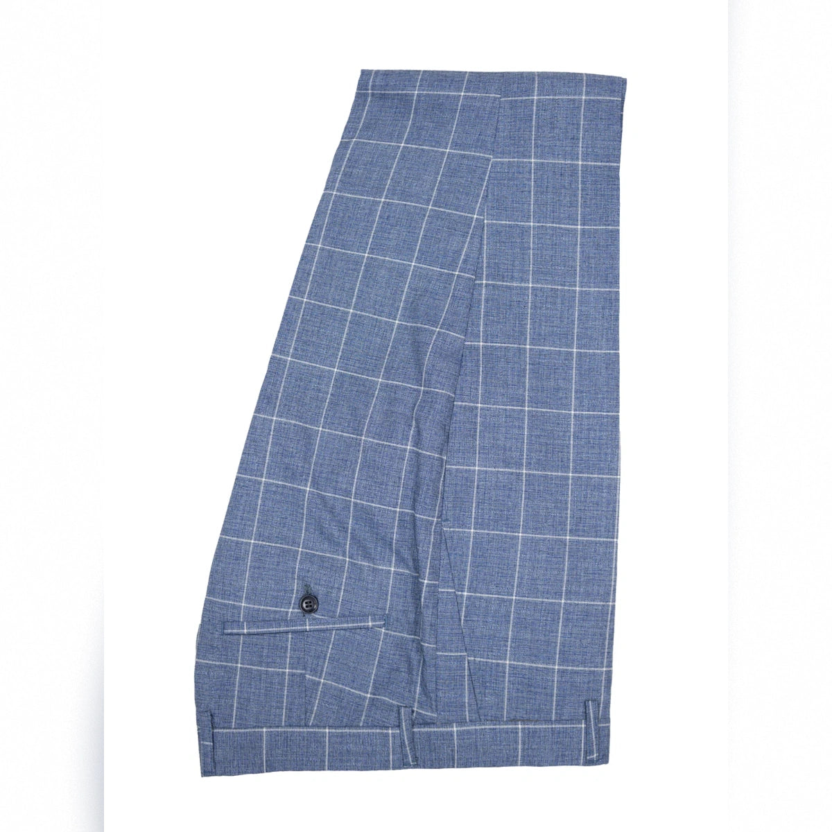 Edison Window Pane Check Wool Suit