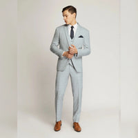 Langcaster Windowpane Check Blazer