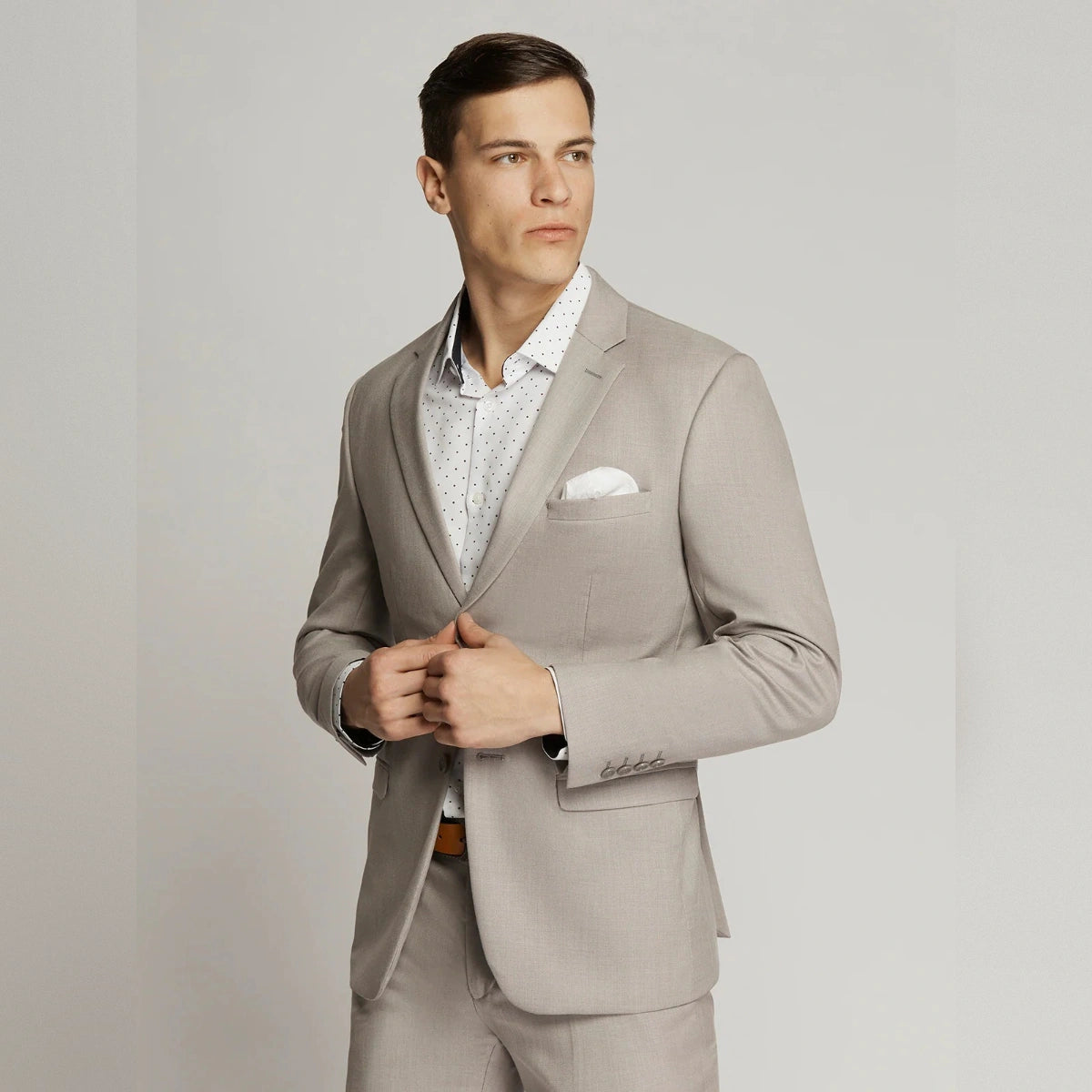 Harrison Plain Texture Suit
