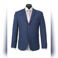Kelly Slub Weave Plain Suit