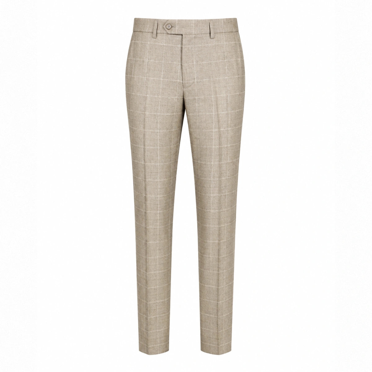 Wyatt Wool Window Pane Check Pant
