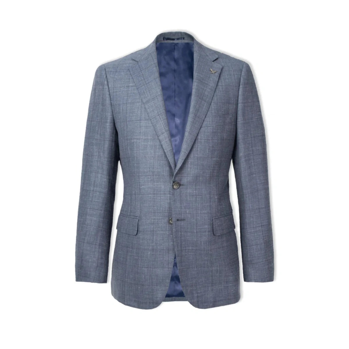 Dan Wool Linen Check Suit