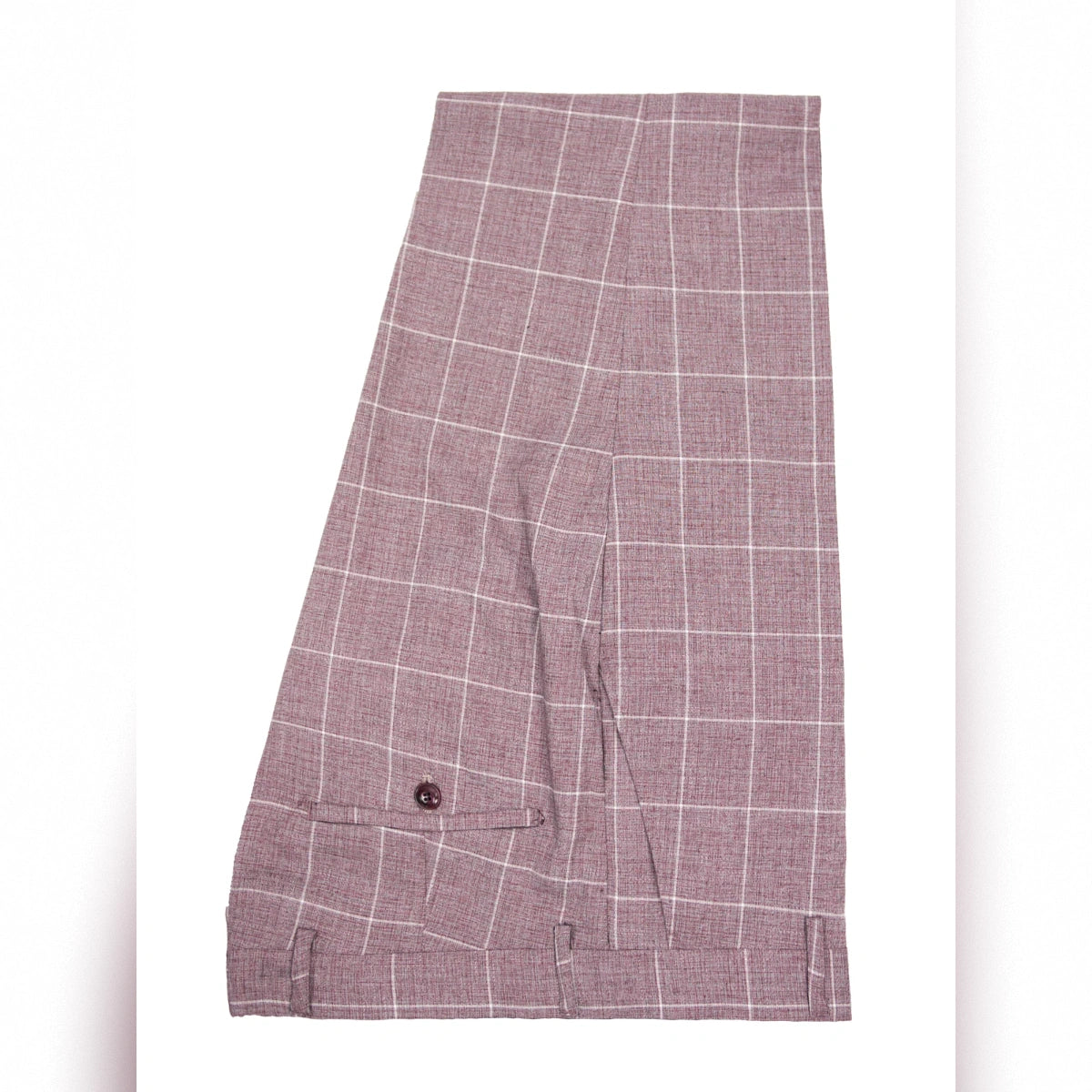 Edison Window Pane Check Wool Suit