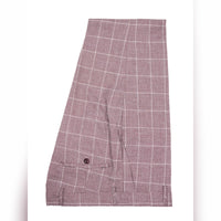 Edison Window Pane Check Wool Suit