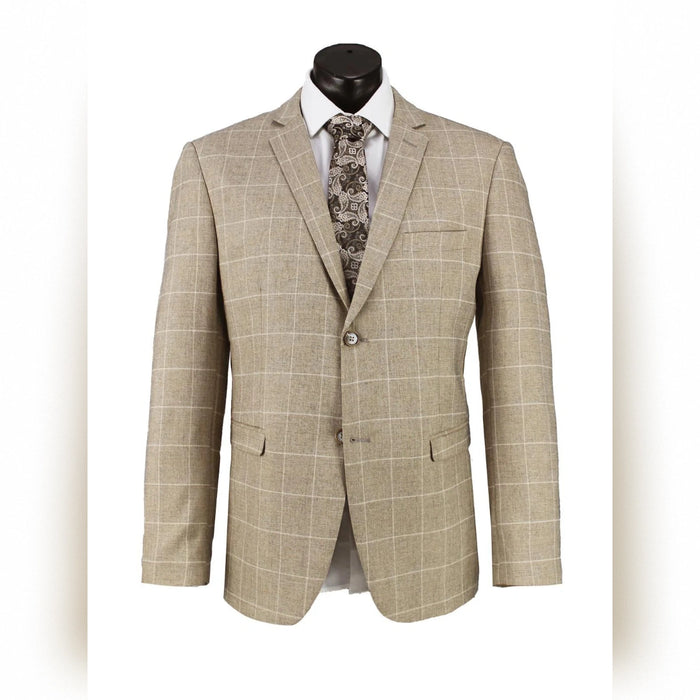 Wyatt Wool Window Pane Check Suit