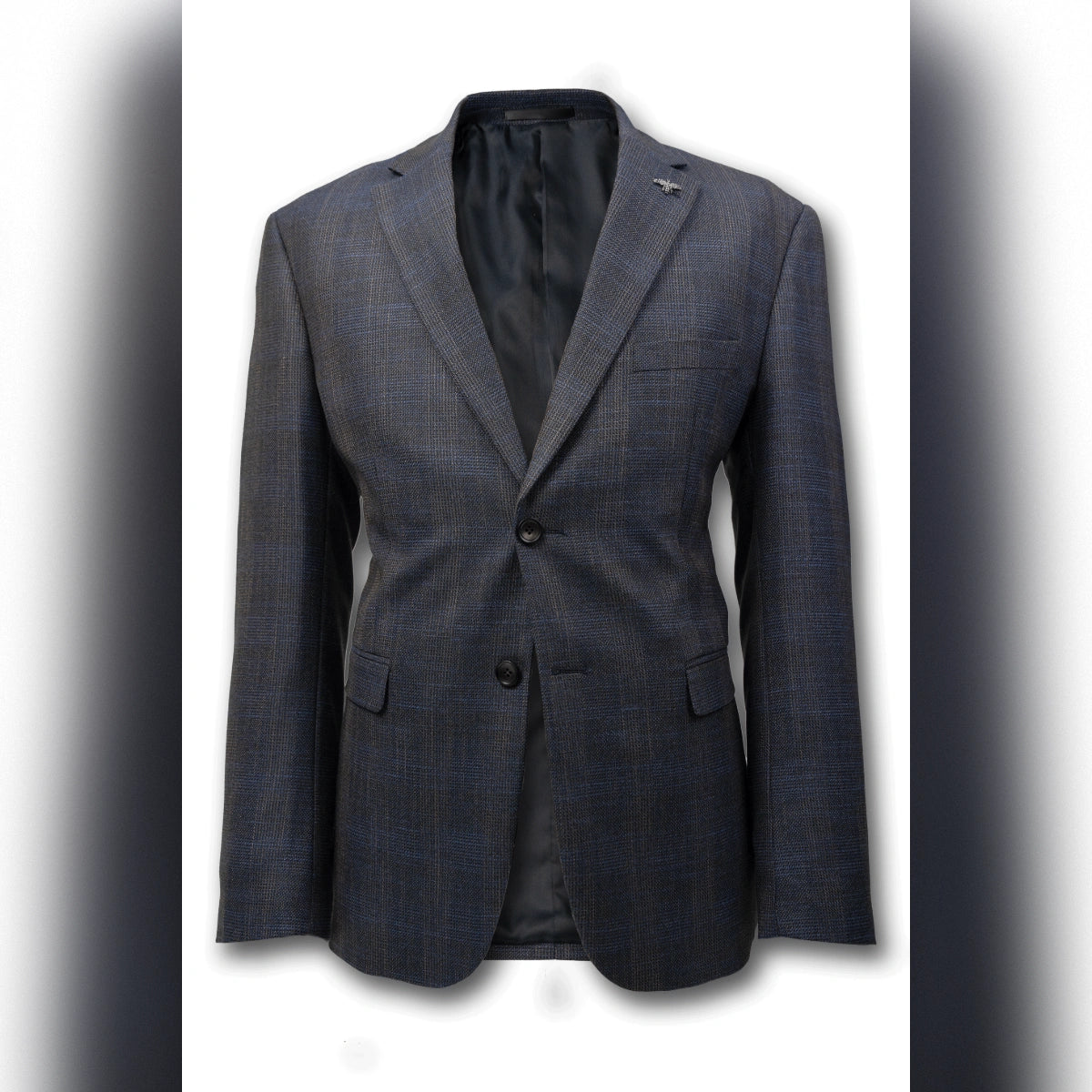 Harper Textured Check Suit