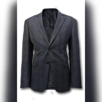 Harper Textured Check Suit