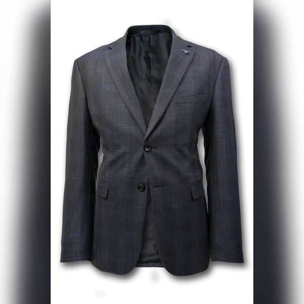 Harper Textured Check Blazer