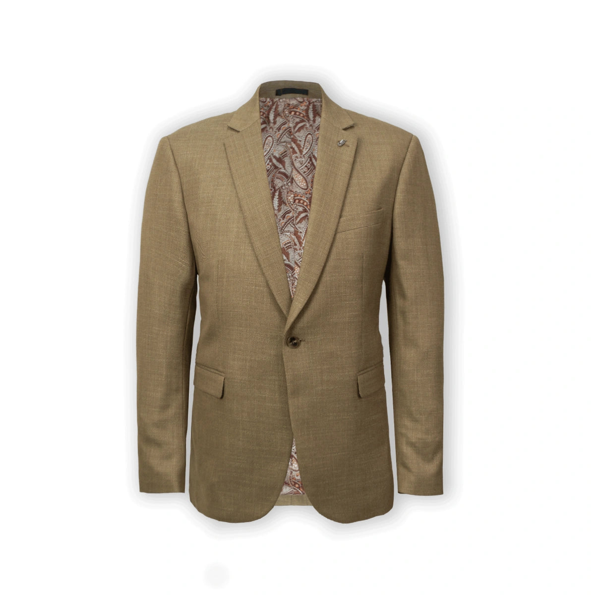 Andre Linen Blend Stretch Suit